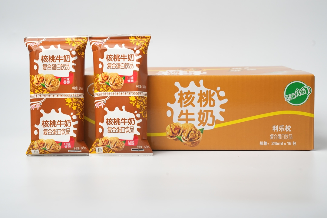 博牛利樂枕核桃牛奶